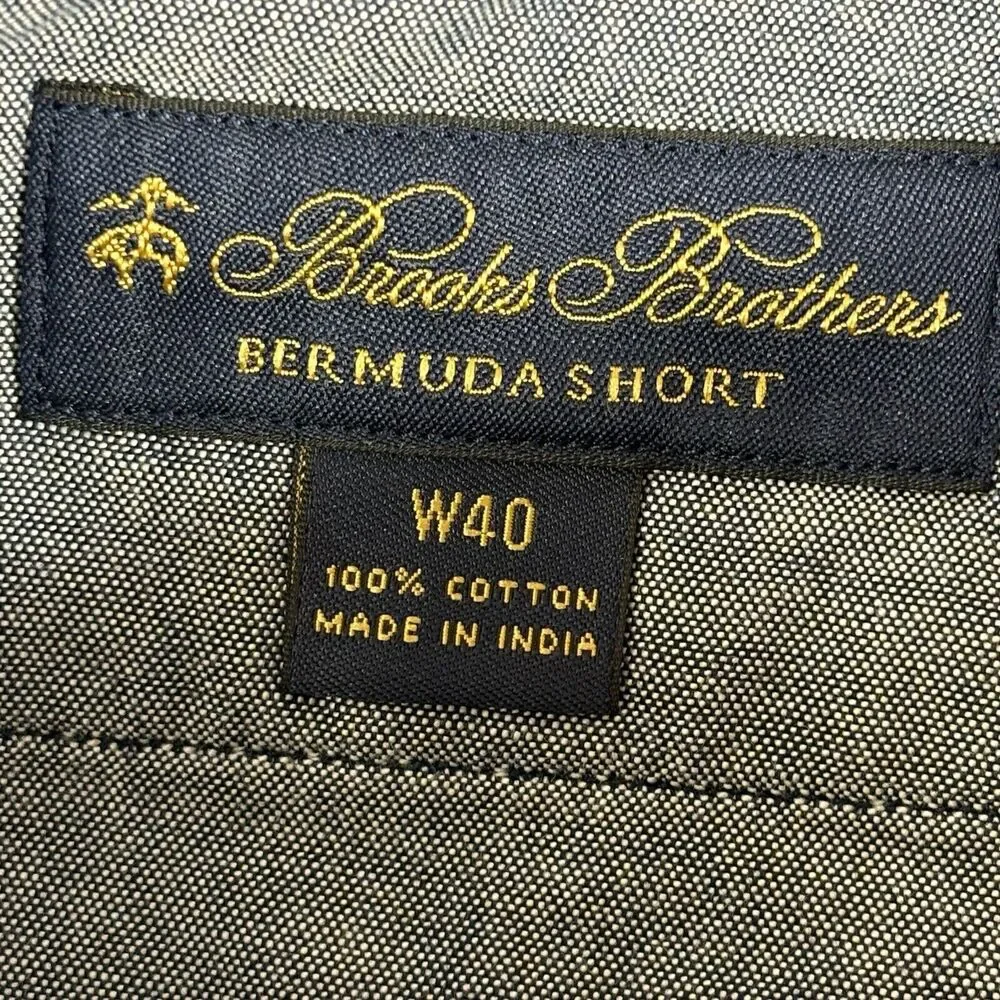 Brooks Brothers‎ Bermuda Shorts Mens 40 Blue Plaid Summer Outdoors New w/ Tag
